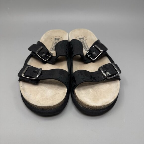 Mephisto Harmony Women's Size 10 US Black Leather Sandals - Picture 4 of 7